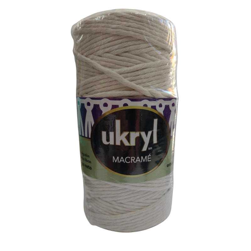 Macramé Ukryl 3mm 400gr 1