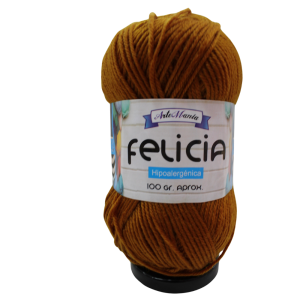 Lana ArteMania Felicia 100gr 908 Caramelo