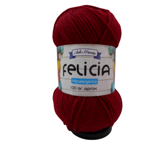 Lana ArteMania Felicia 100gr 837 Vino